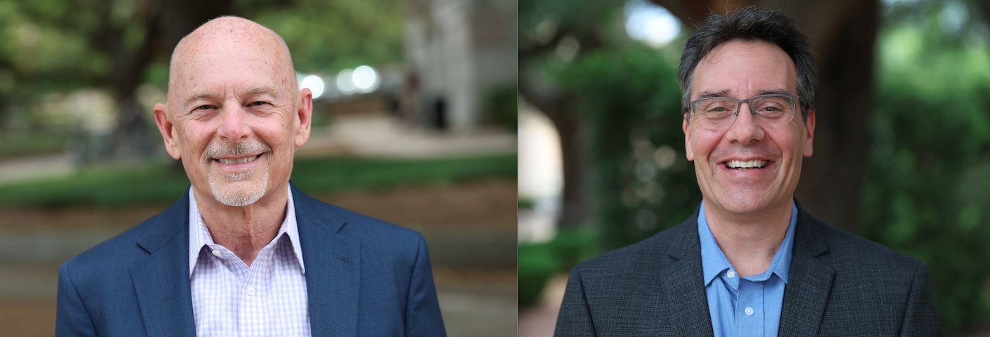 Byron Johnson (L) and Matthew Lee (R)