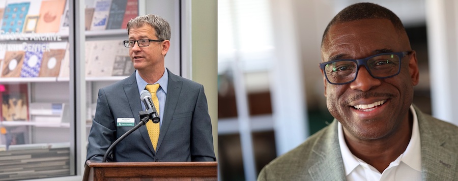 Darryl Stuhr (left) and Stephen Newby (right)