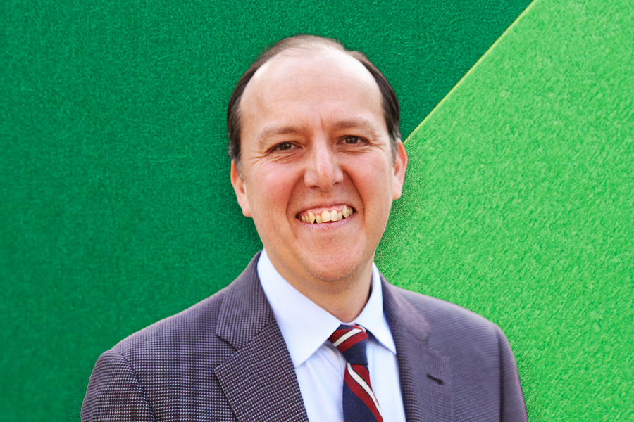 Connections graphic with headshot of Eddie Contreras